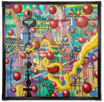 Kenny Scharf, The Big Bong Theory, 1987